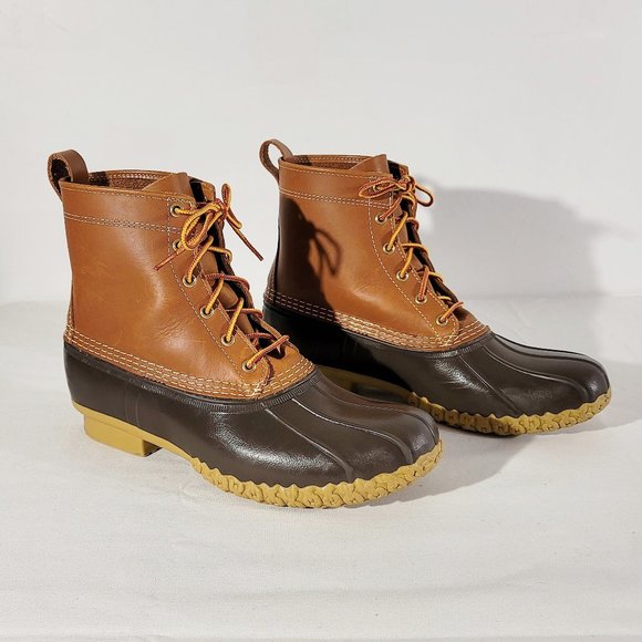 L.L. Bean Other - LL BEAN Men's US 11 M Bean Boots 8" Six Eye Duck Boots Muck Made in USA $149